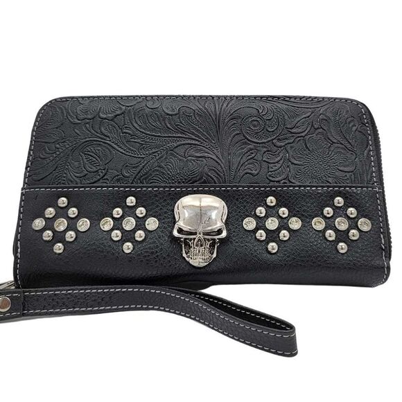 3D Skull Wallet/Wristlet   - Picture 1 of 1